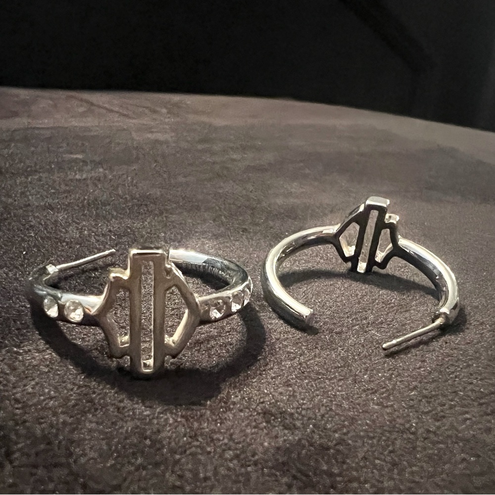 Harley Davidson earrings